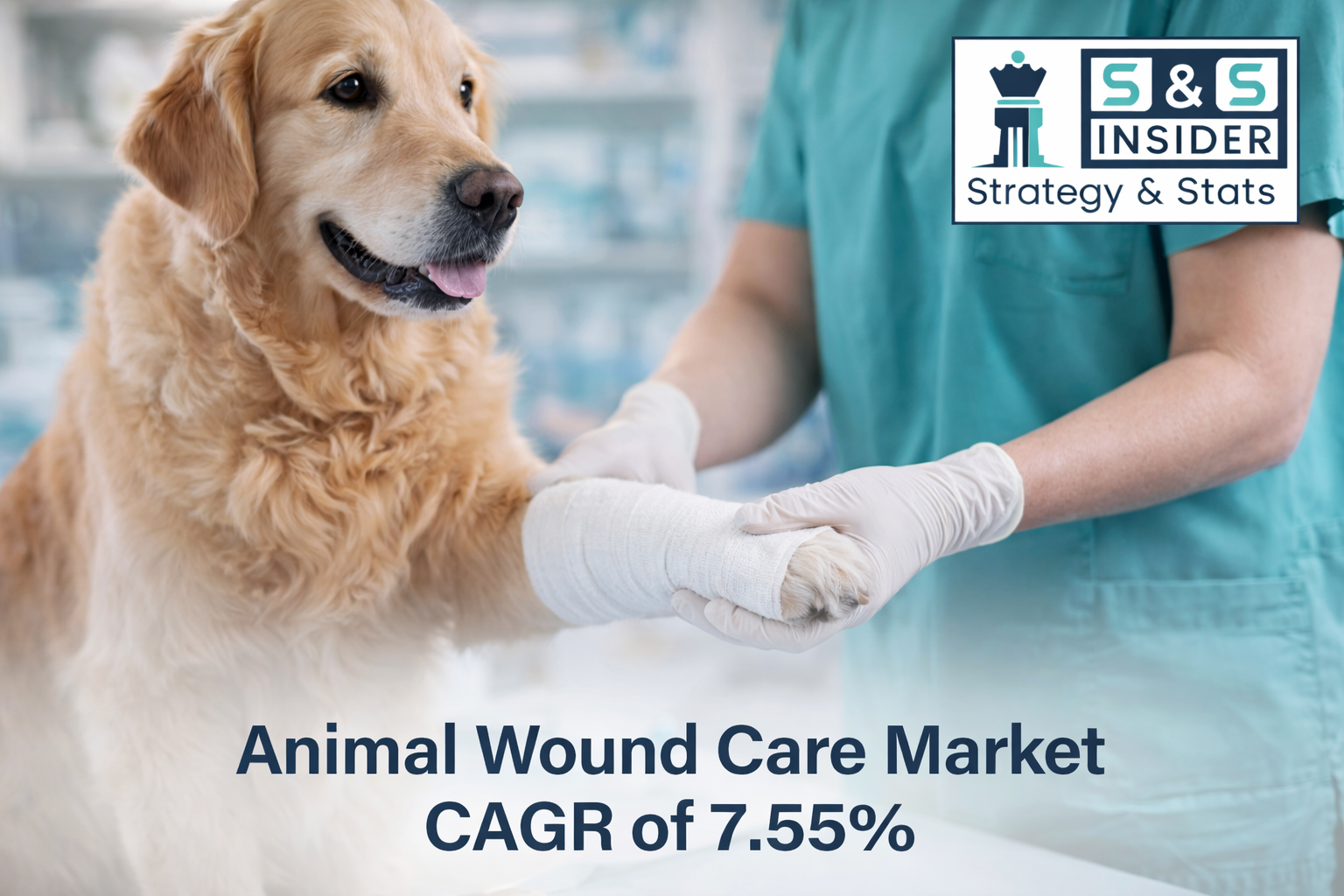 Animal Wound Care Market Set to Surge to USD 2.73 Billion by 2033, Driven by Rising Pet Ownership and Advanced Veterinary Solutions