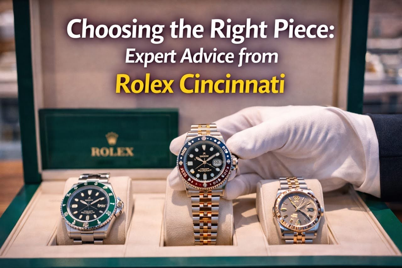 Choosing the Right Piece: Expert Advice from Rolex Cincinnati