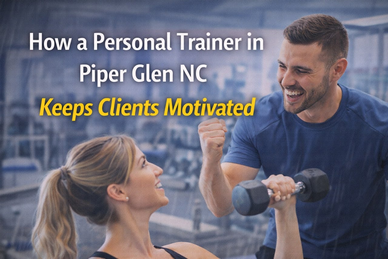 How a Personal Trainer in Piper Glen NC Keeps Clients Motivated