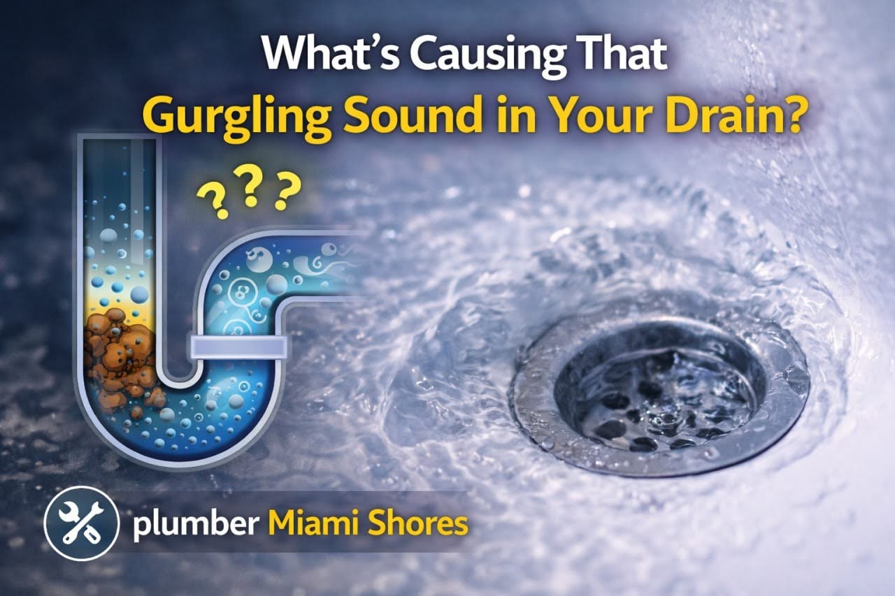 What’s Causing That Gurgling Sound in Your Drain?